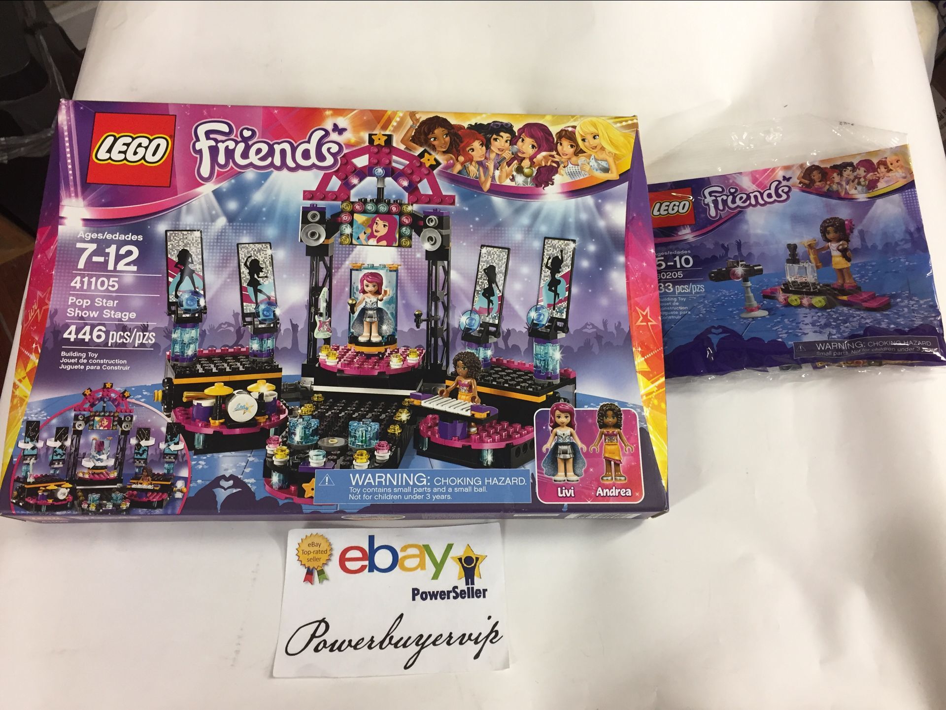 NEW LEGO Friends 41105 Pop Star Show Stage Building Kit - Click Image to Close